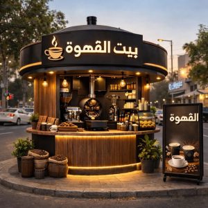 مشروع أكشاك بيع القهوة الطازجة: